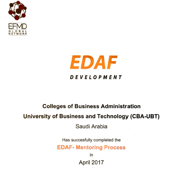 EFMD Program Accreditation Certificate