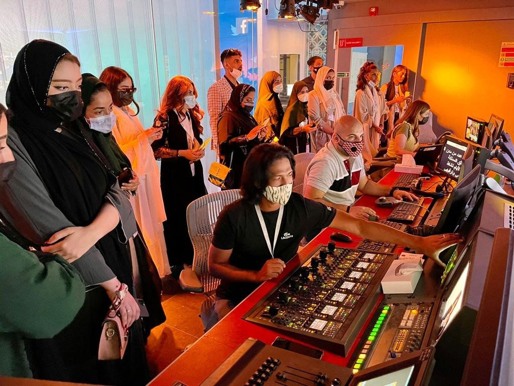 Jeddah College of Advertising Visits MBC