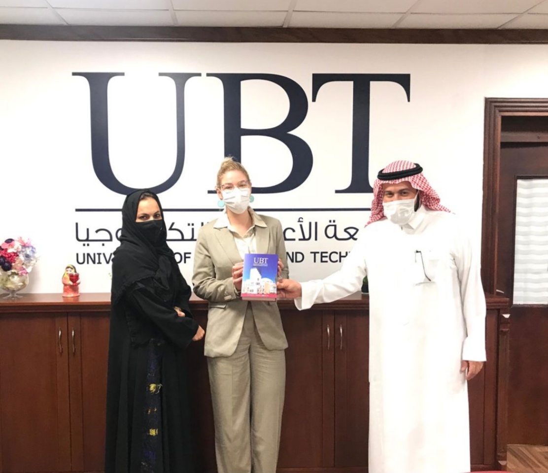 A visit to Jeddah College of Law (JCL) at the University of Business & Technology (UBT) from The British Embassy